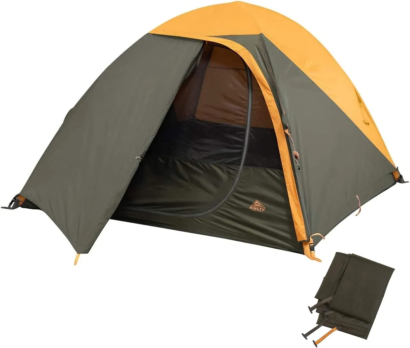 Kelty Grand Mesa 4 Person Tent   Tent Footprint Bundle