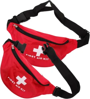KICHOUSE Waist Aid Bag for Outdoor Activities First Aid Luggage Emergency Bag for Sports Hiking