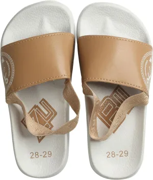 Kids Pool Slippers, Waterproof Slingback Slides, For poolside, Beach, Boating, Sprinkler, Sildes That Stay On Around Water