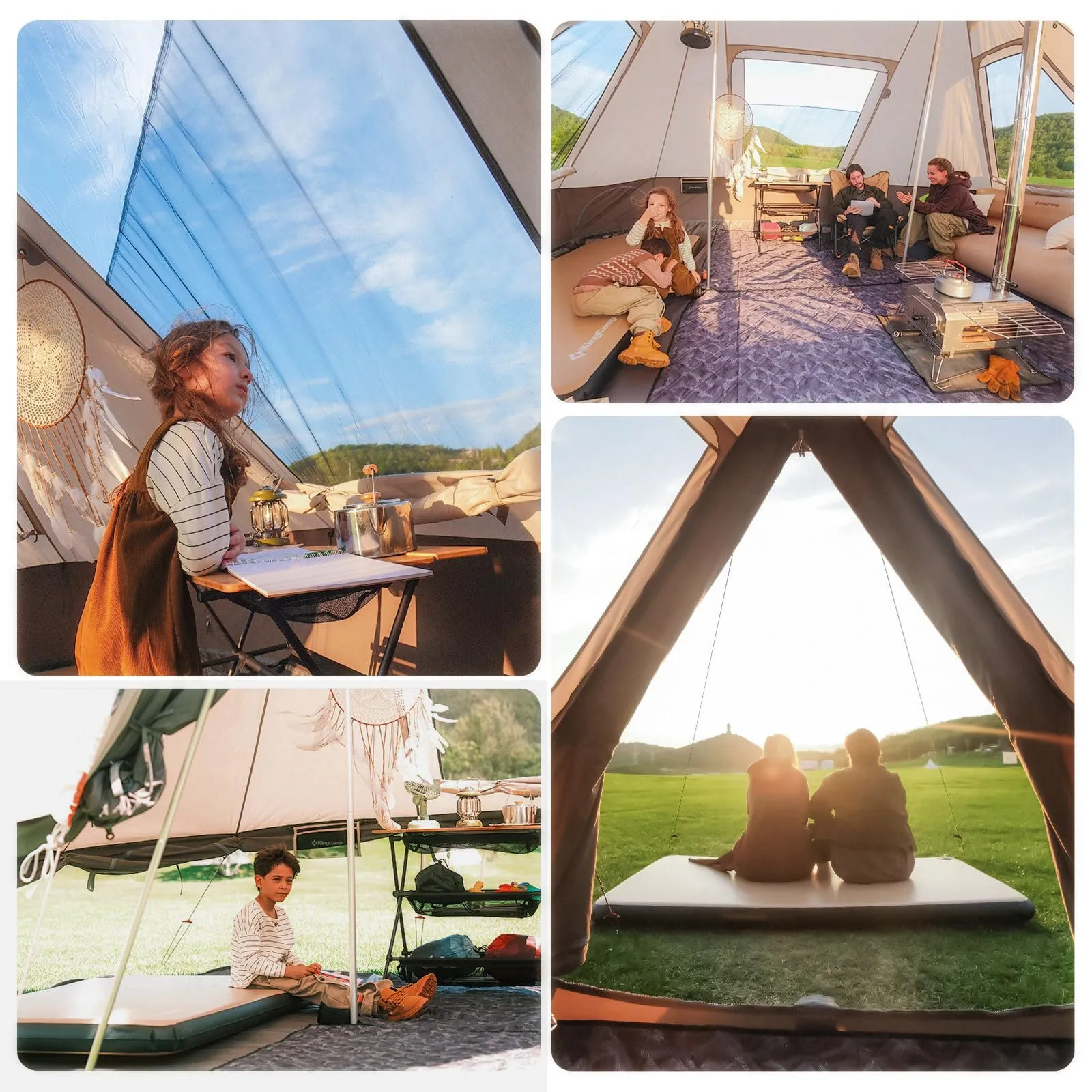 KingCamp KHAN VILLA Glamping Tent