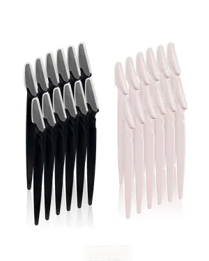 Kitsch Dermaplaning Tool (Black) & Face Razor (Pink) with Discount