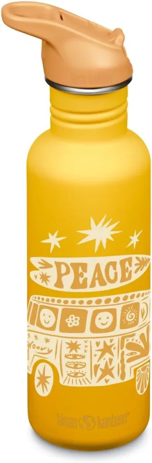 Klean Kanteen Summer Classic 27oz (w/Flip Seal) Hippie Bus