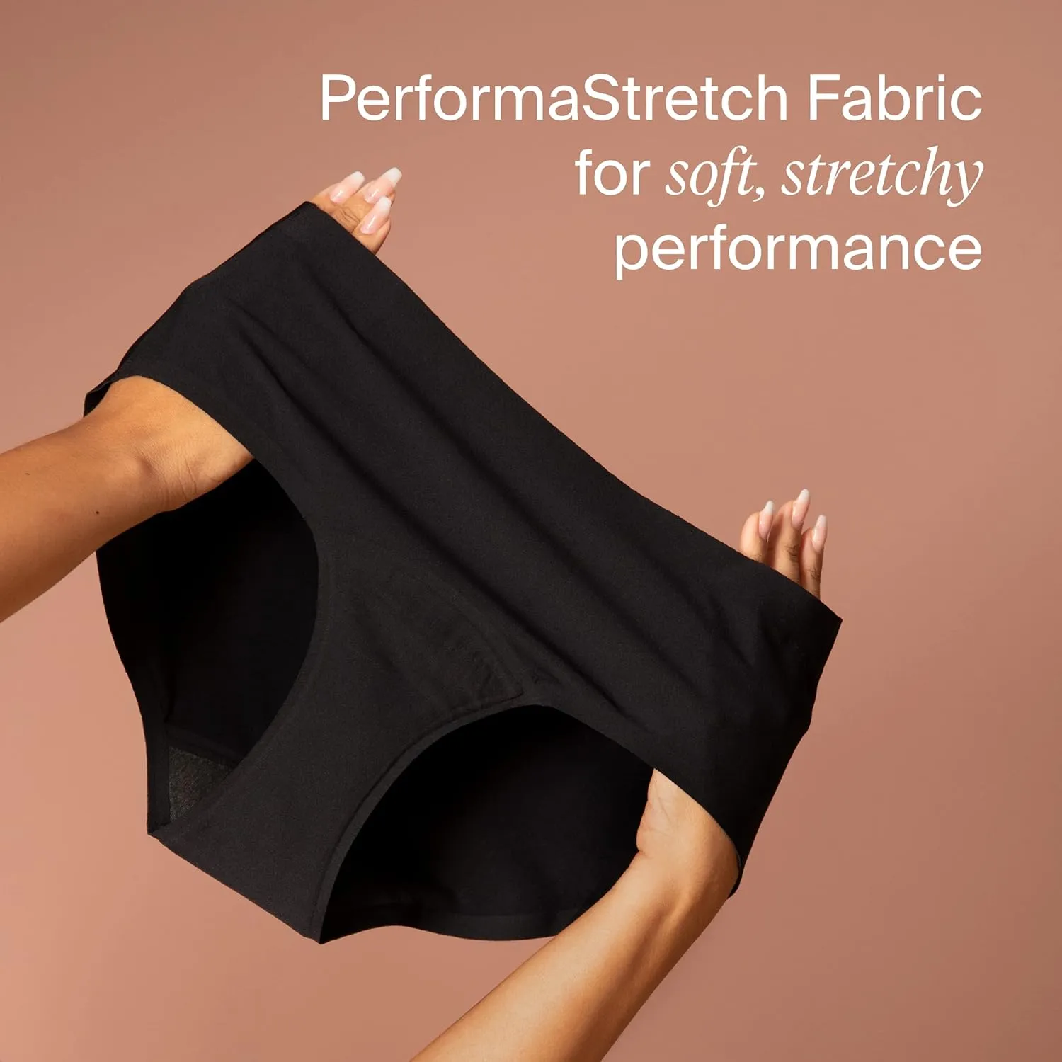 KNIX Super Leakproof Bikini, Leakproof Underwear, Period Underwear for Women, Machine Washable.