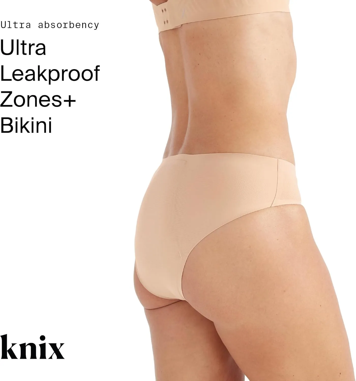 KNIX Zones  Back Coverage Ultra Leakproof Bikini Underwear