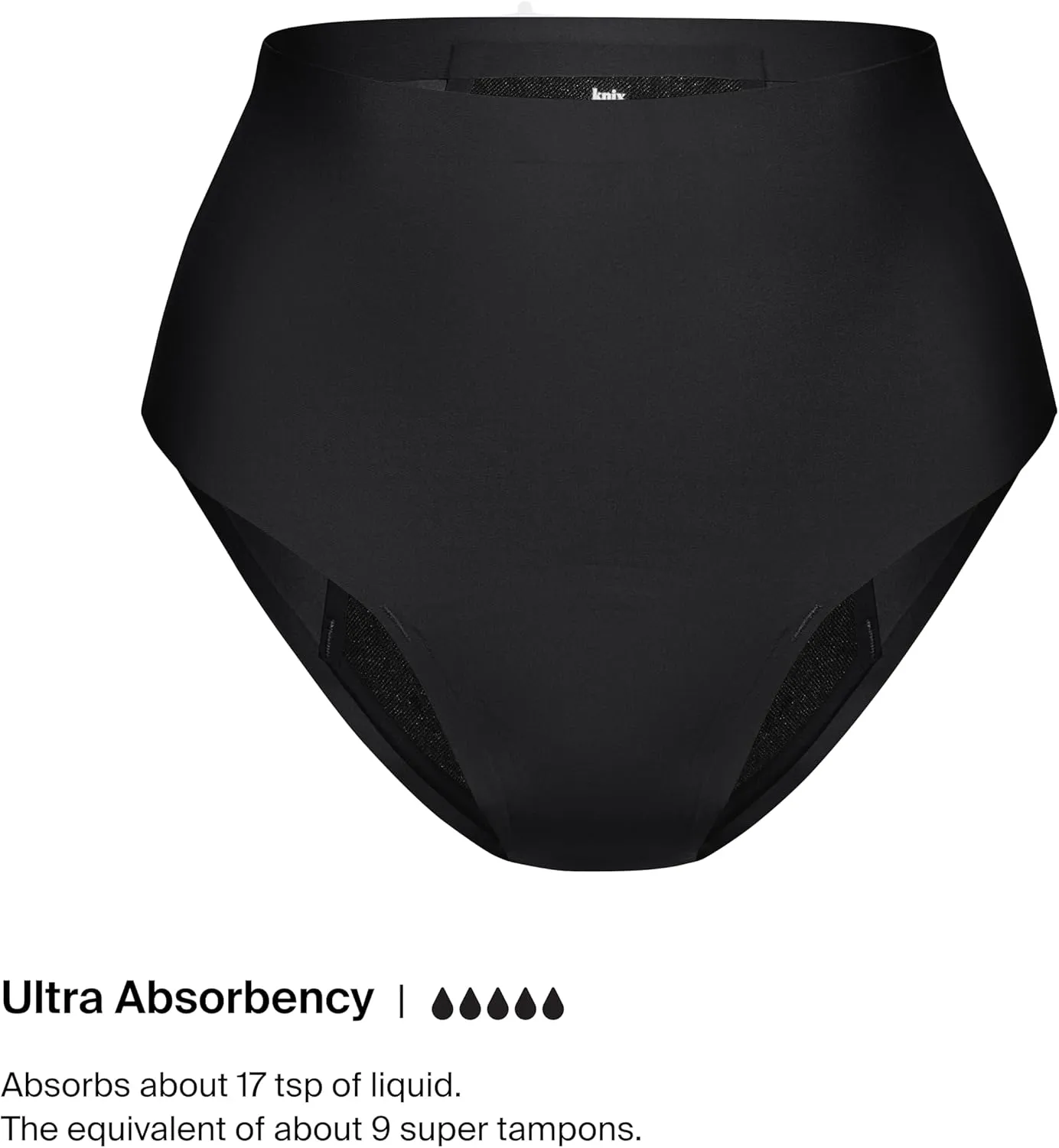 KNIX Zones  Back Coverage Ultra Leakproof High Rise Underwear