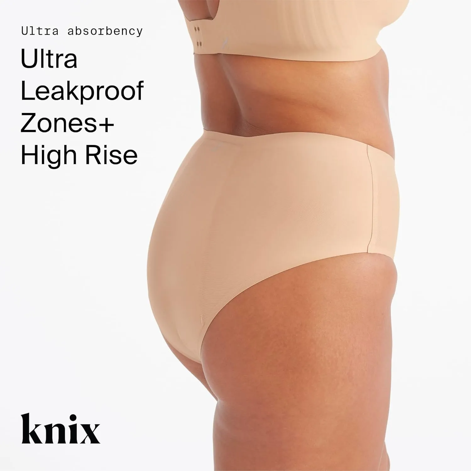 KNIX Zones  Back Coverage Ultra Leakproof High Rise Underwear