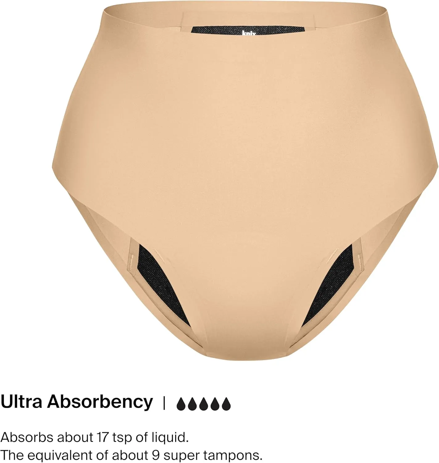 KNIX Zones  Back Coverage Ultra Leakproof High Rise Underwear