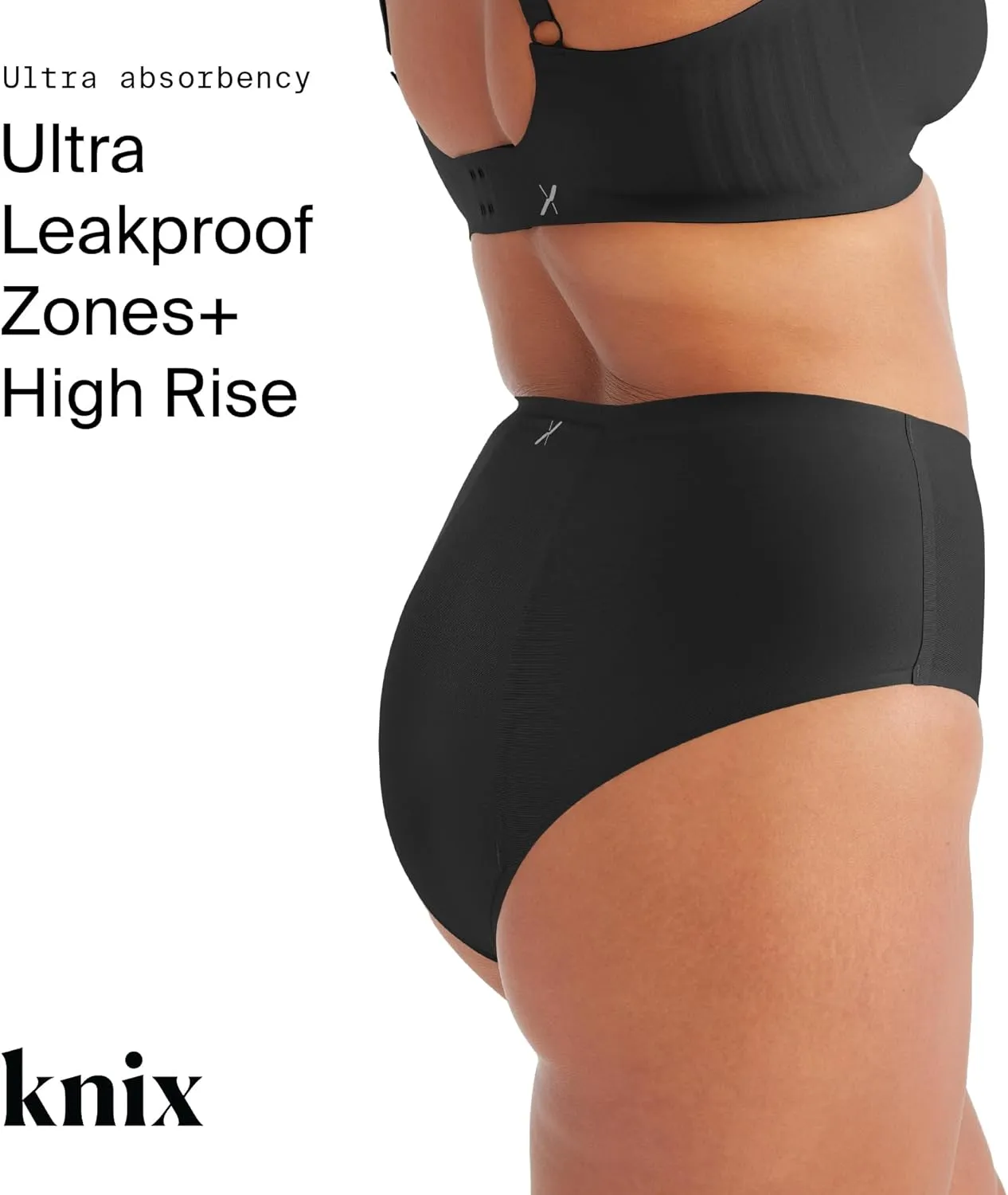 KNIX Zones  Back Coverage Ultra Leakproof High Rise Underwear