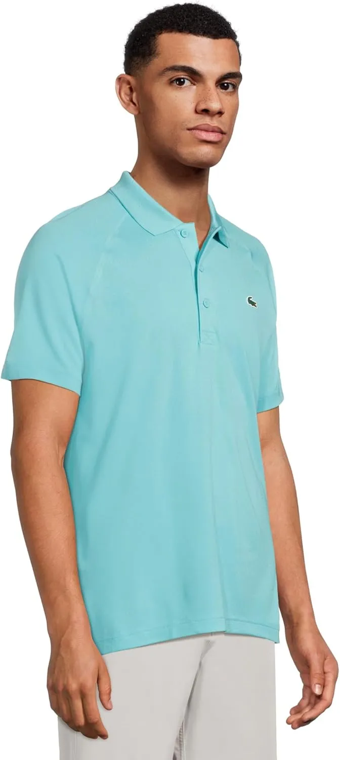 Lacoste Men's Ultra Dry Raglan Sleeve Polo Sport Short