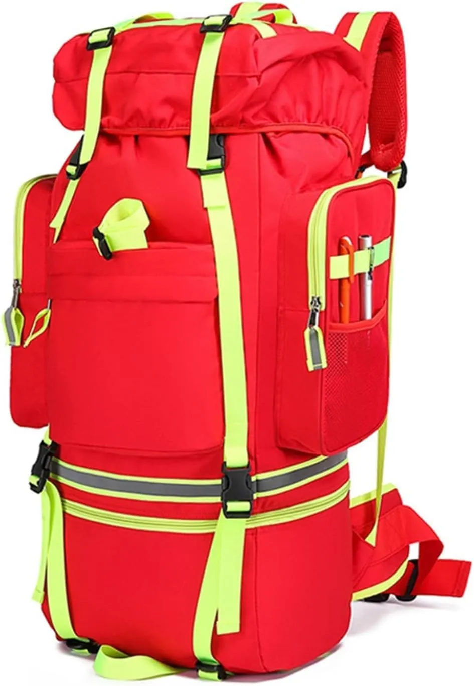 Large Capacity Emergency Backpack, First Aid Kit Trauma Backpack, Waterproof Multi-Pocket Medical Backpack, Wilderness Survival Equipment Bag