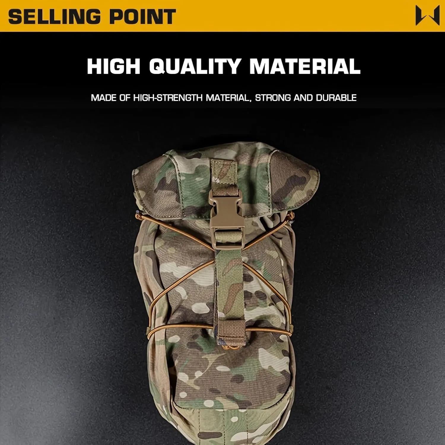 Large Capacity Tactical GP Pouch General Purpose Utility Pouch MOLLE Sundries Recycling Bag Dump Pouch Multi-Function Tool Storage Bag