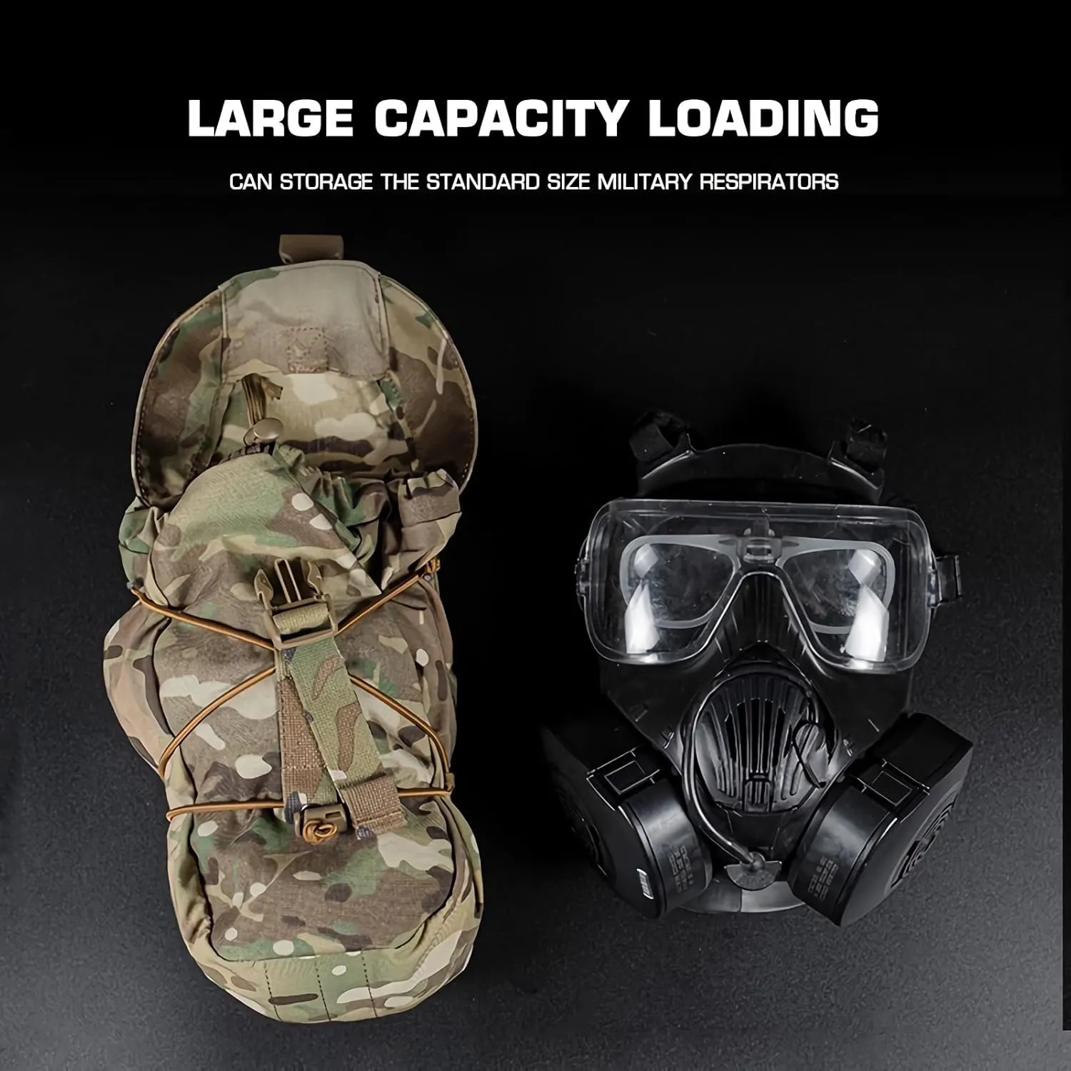 Large Capacity Tactical GP Pouch General Purpose Utility Pouch MOLLE Sundries Recycling Bag Dump Pouch Multi-Function Tool Storage Bag