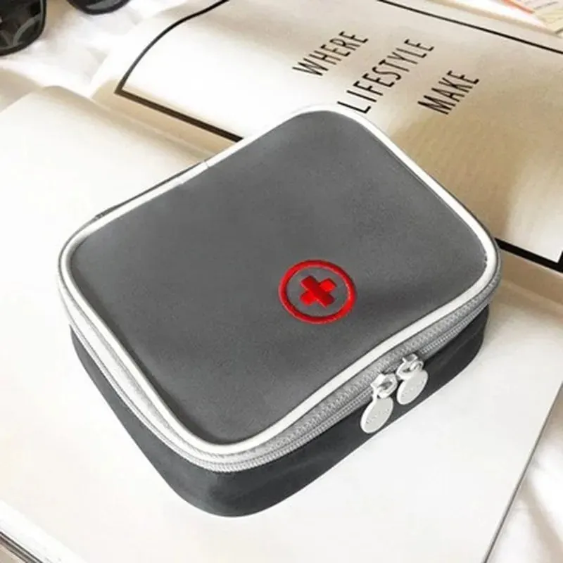 Large Empty First Aid Kit – Portable Emergency Bag for Outdoor Survival, Disaster & Home/Car Medical Storage