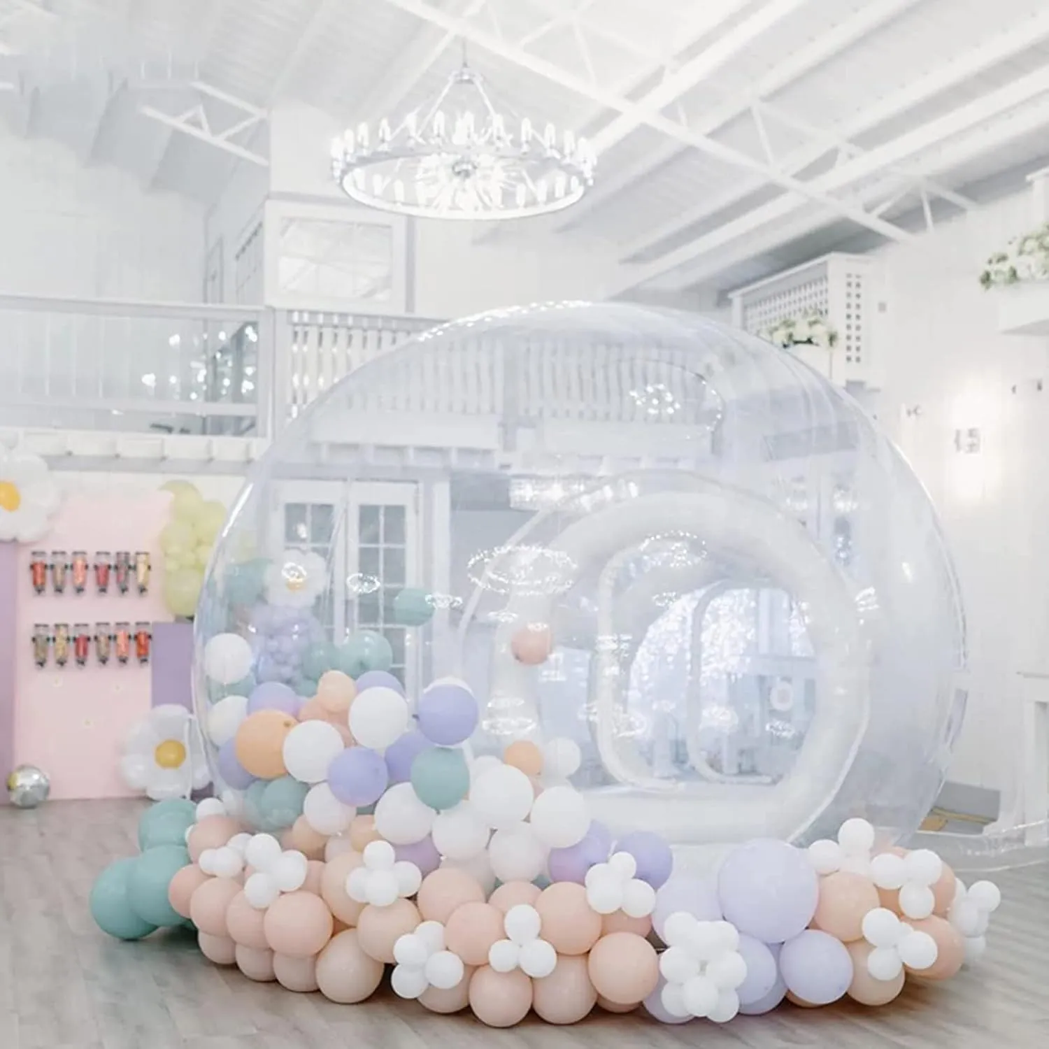 Large Inflatable Bubble House - Transparent Waterproof Tent for Camping & Events