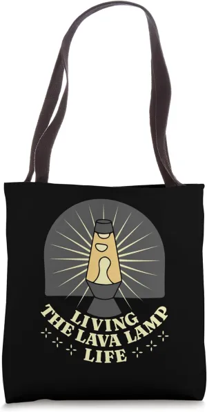 Lava Lamp Life Collector 70s Hippie Vintage Tote Bag