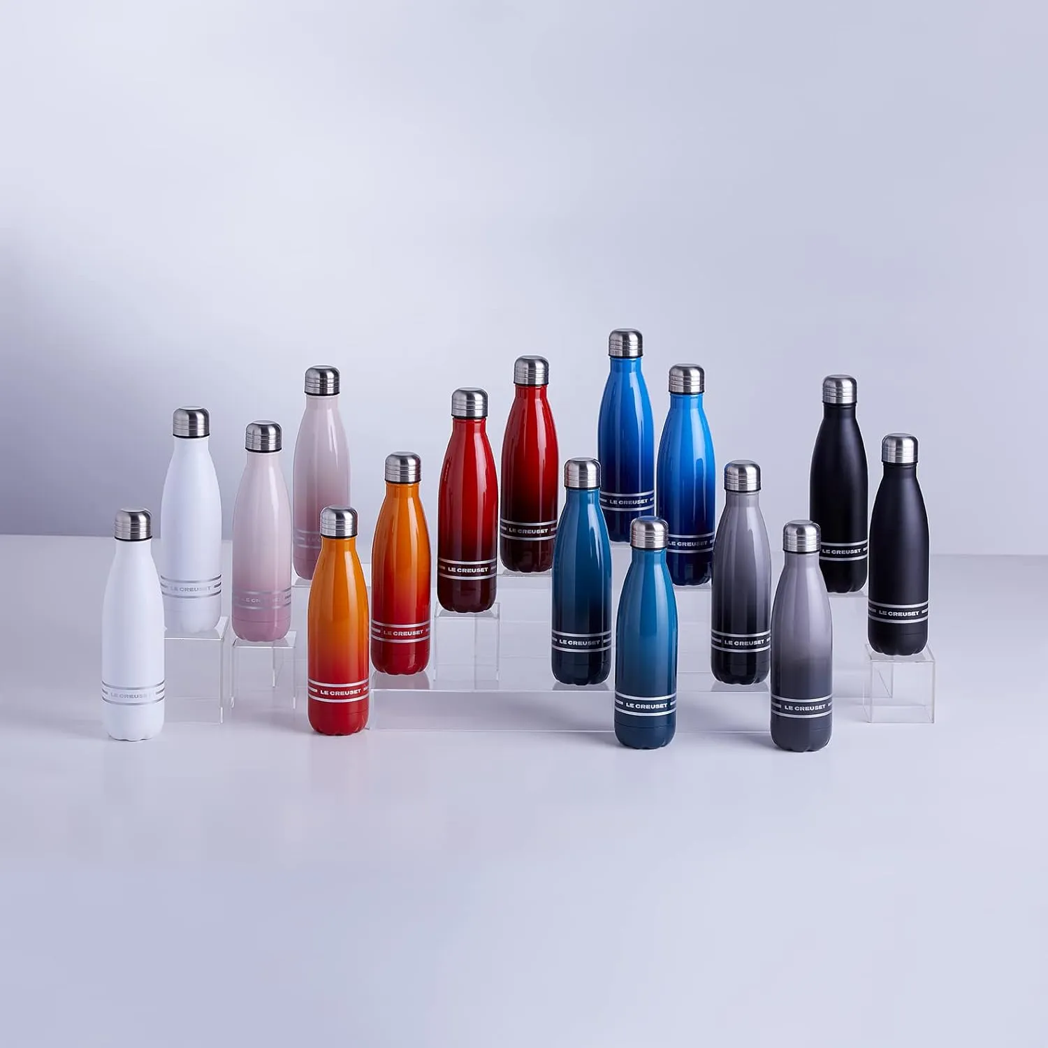 Le Creuset Hydration Water Bottle, 17 oz, Oyster
