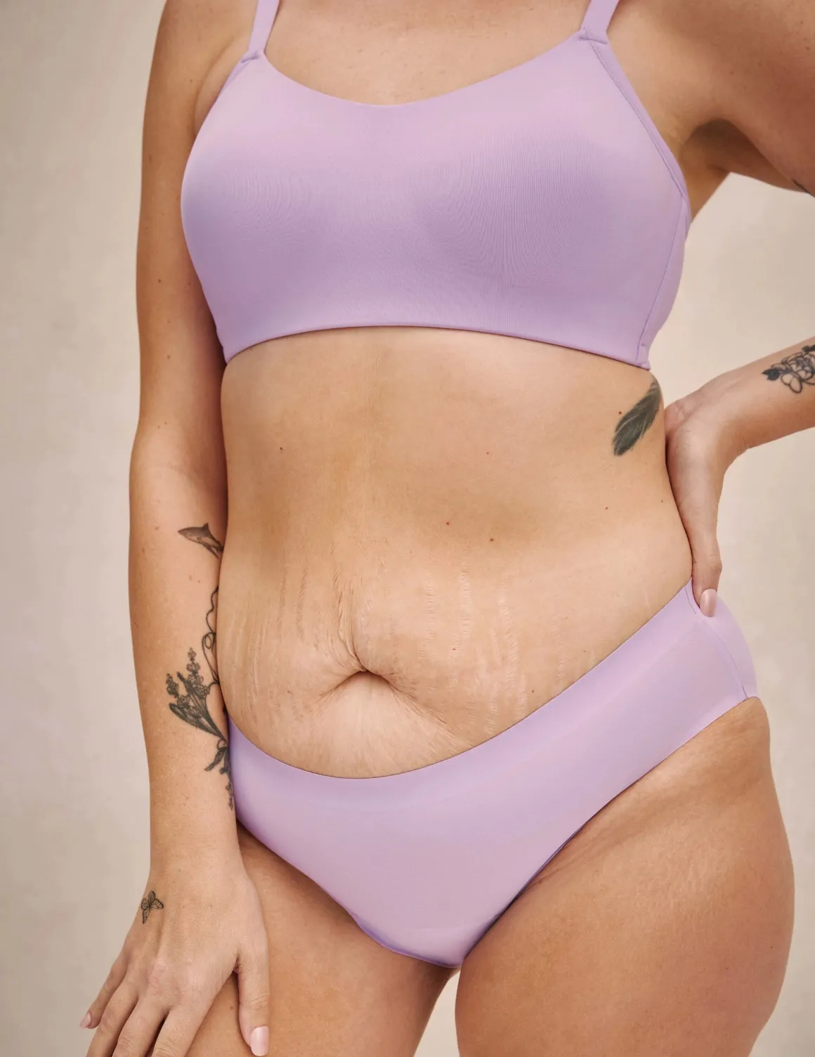 Leakproof UltraThin No-Show Bikini