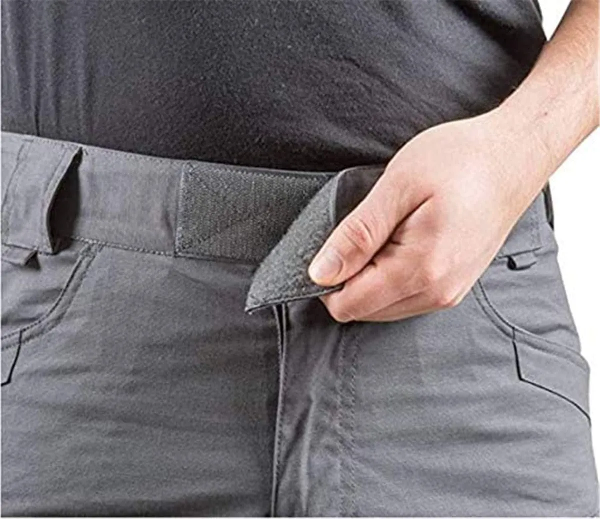 LELEBEAR 2021 Upgraded Tactical Waterproof Pants, Mens Waterproof Hiking Tactical Trousers for Combat Outdoor Hiking