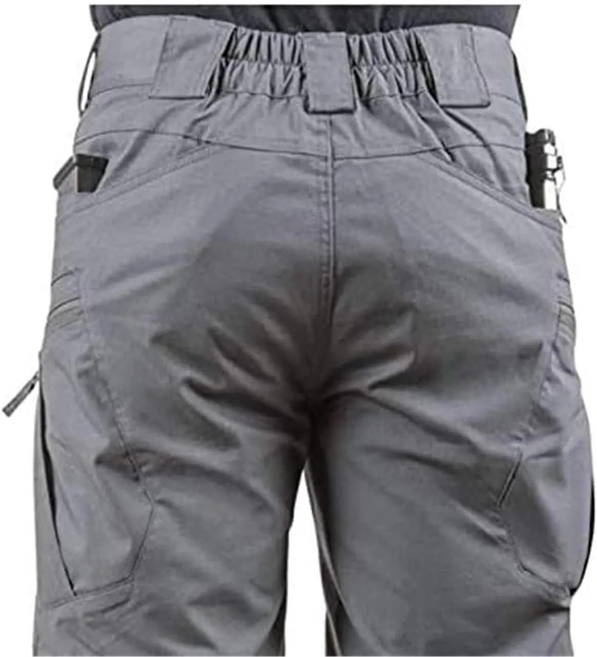 LELEBEAR 2021 Upgraded Tactical Waterproof Pants, Mens Waterproof Hiking Tactical Trousers for Combat Outdoor Hiking