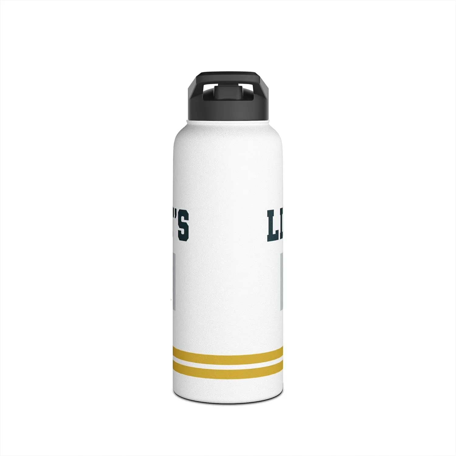 Lieutenant's Hydration: Insulated Water Bottle – Stainless Steel, Standard Lid, BPA-Free, 12oz, 18oz, 32oz (32oz)