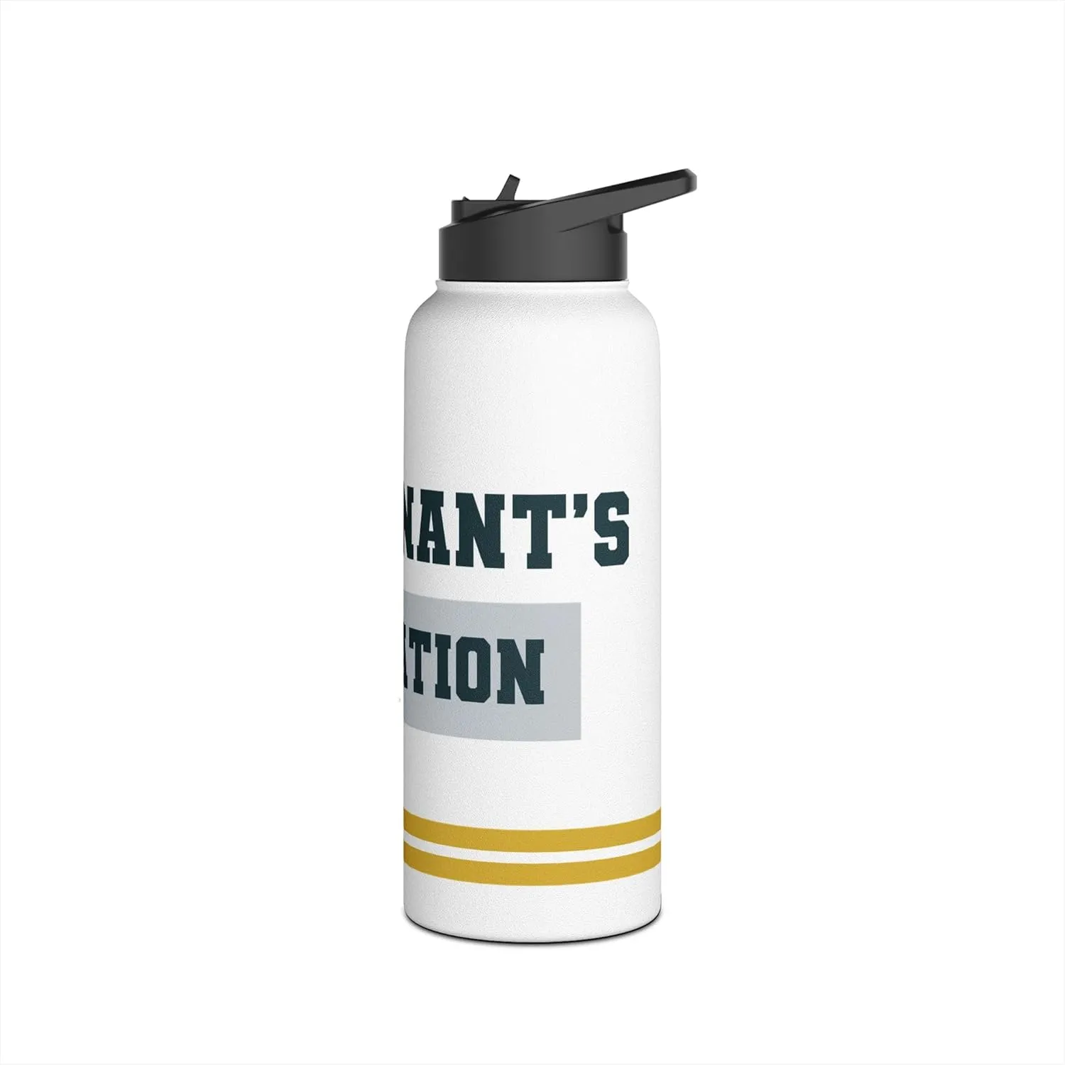 Lieutenant's Hydration: Insulated Water Bottle – Stainless Steel, Standard Lid, BPA-Free, 12oz, 18oz, 32oz (32oz)