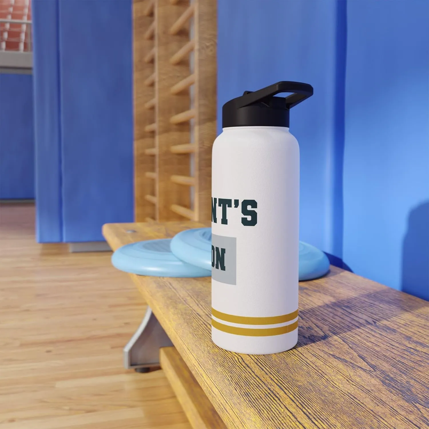 Lieutenant's Hydration: Insulated Water Bottle – Stainless Steel, Standard Lid, BPA-Free, 12oz, 18oz, 32oz (32oz)