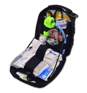 Lightning X Products Lightning X Gunshot Trauma/Hemorrhage Control Kit in MOLLE IFAK Pouch - Black