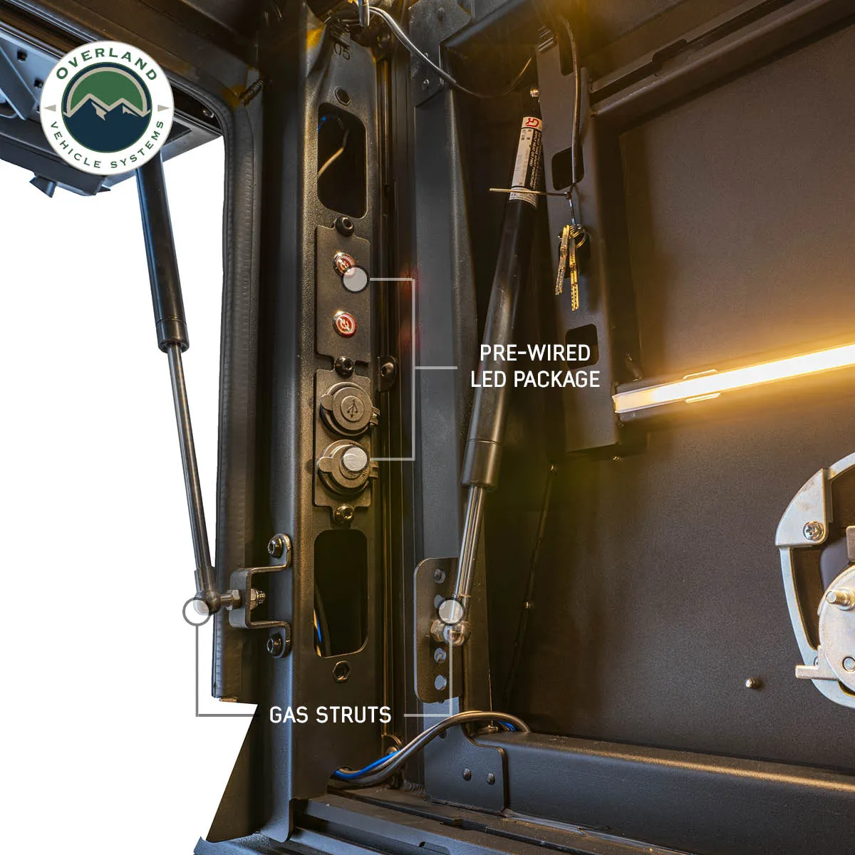 Lights, Windows 2019-2024 & Side - W/Tent, Ranger Camper Tie Downs, Panel, Molle - Problem-free return Ford Rear Rear Front MagPak Competitive