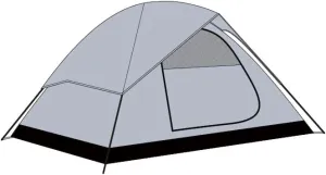 Lightweight Waterproof 2 Person Tent with Big Rain Fly for Camping, Ideal for Backpacking & Outdoor Adventures