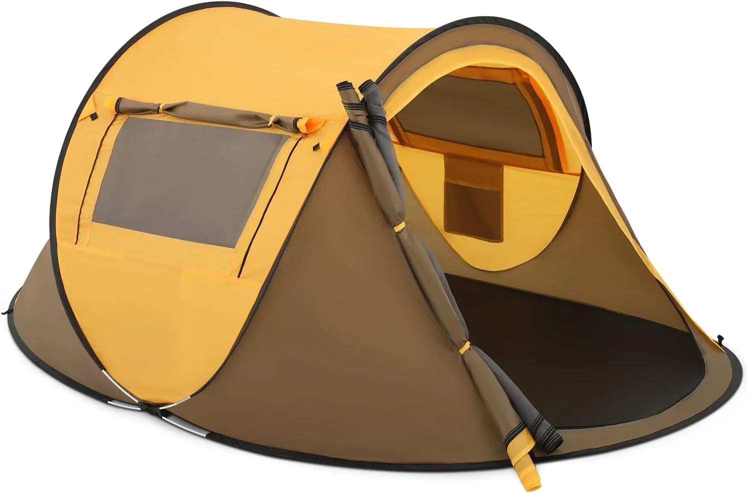 Magshion Pop-up Tent and Automatic Instant Portable Camping 2 Person Ultralight Tent with 2 Doors and Carrying Bag for Hiking Outdoor Festivals, Easy Set Up