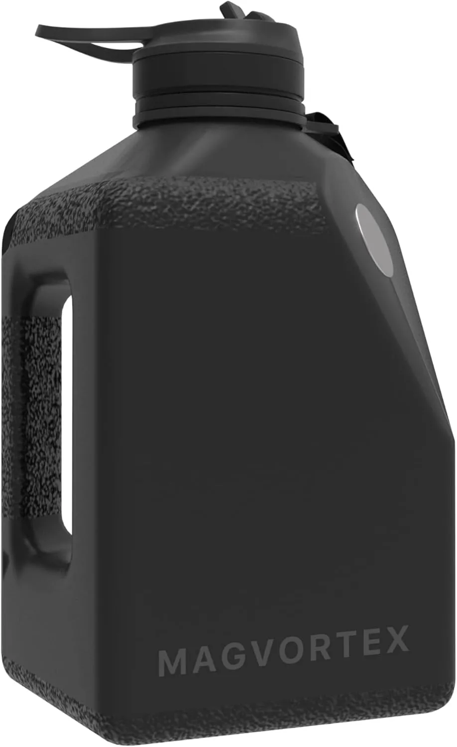 Magvortex Water Bottle 91oz, BPA-Free Plastic, Magnetic Phone Holder, Wide Mouth, Leakproof Flip-Top Lid, Large Daily Intake Chug Bottle for Hydration, Gym, Hiking & Daily Use