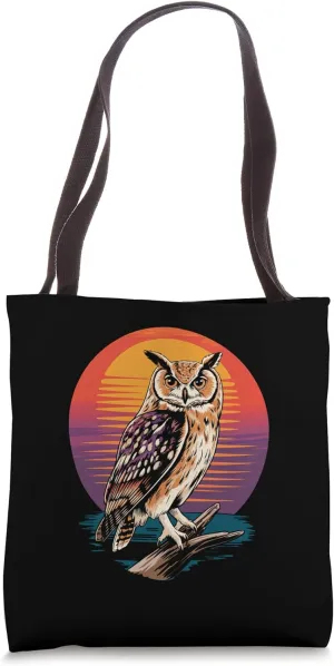 Majestic Owl in Flight Artwork Tote Bag