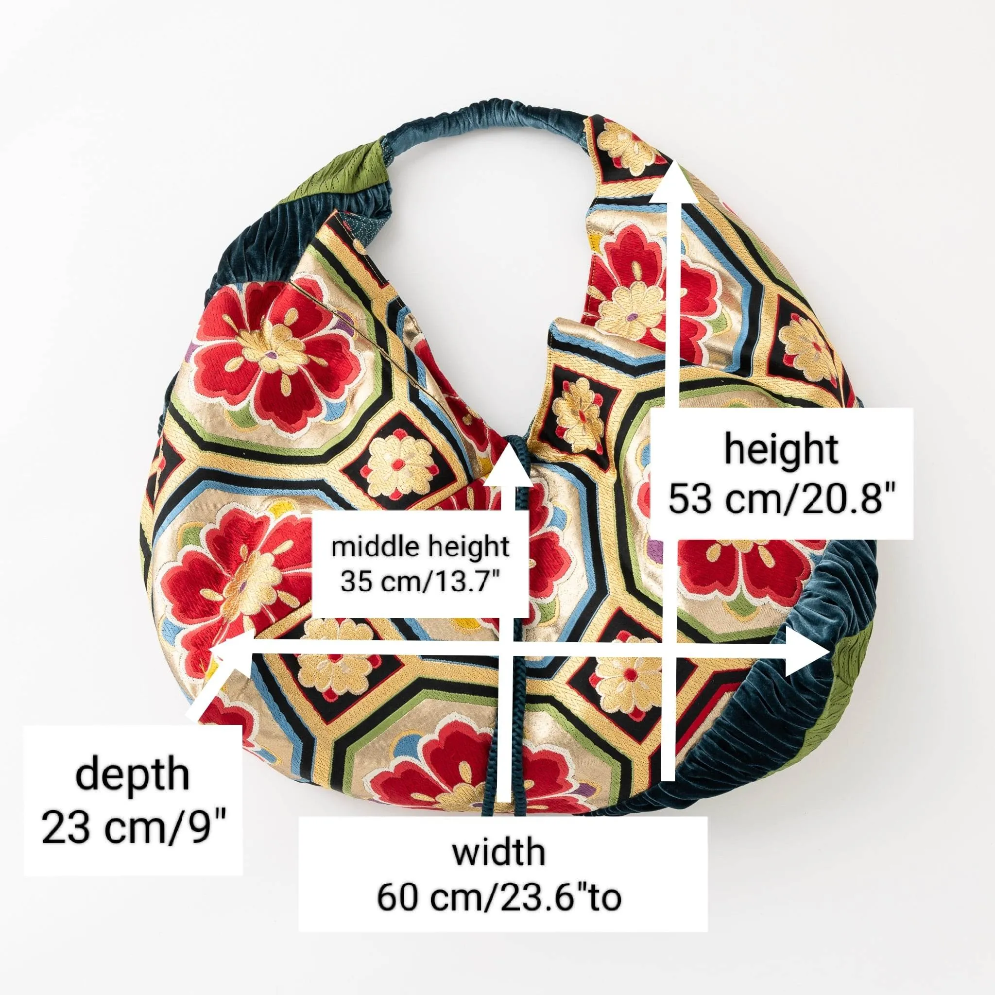 Mandala Excess Embroidered Boho Bag