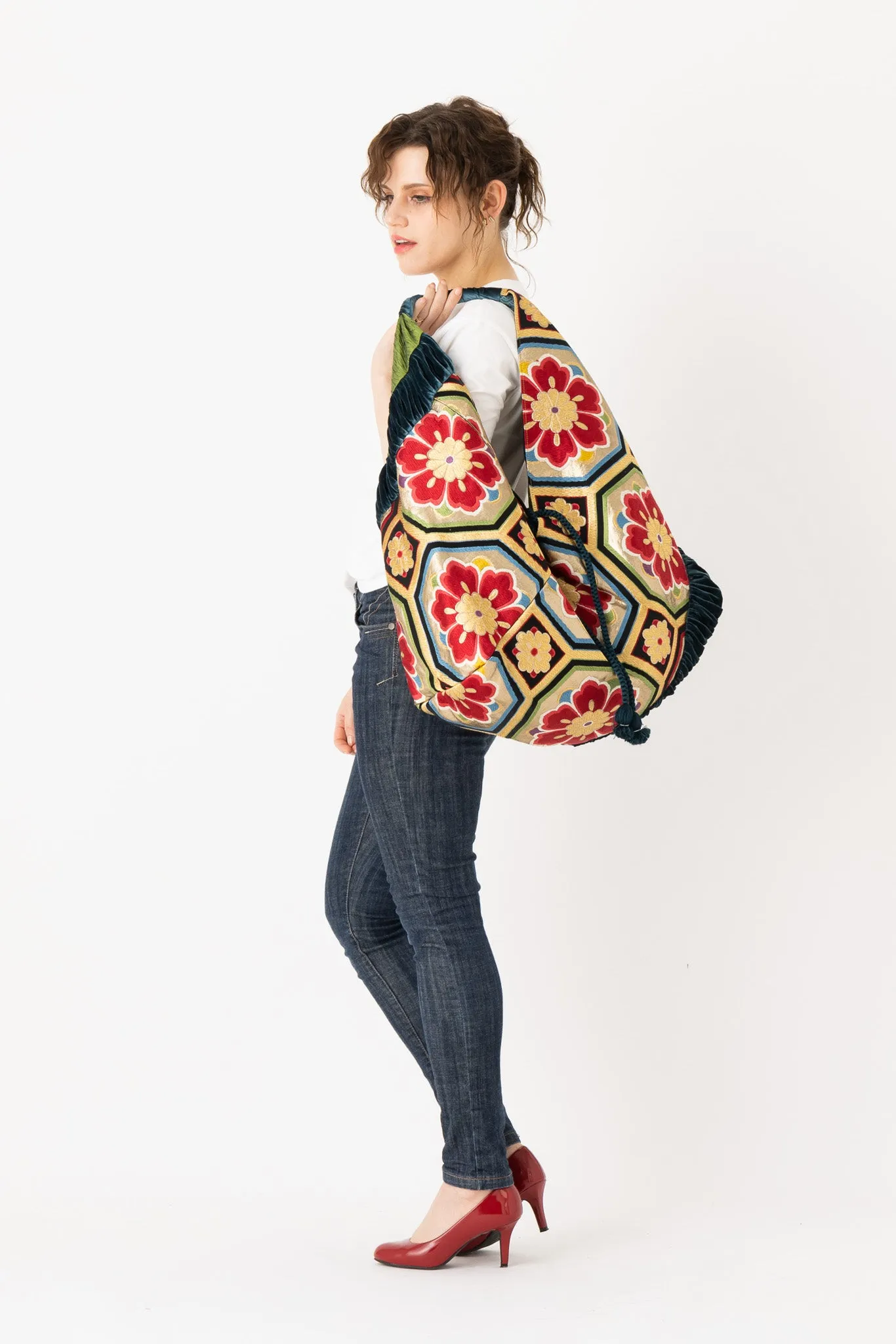 Mandala Excess Embroidered Boho Bag