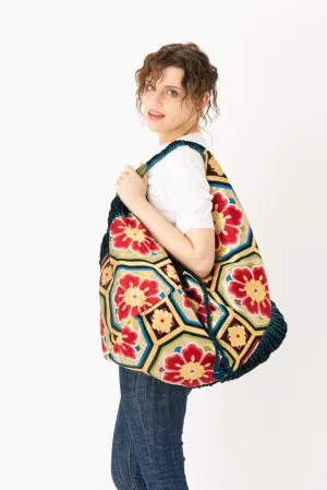 Mandala Excess Embroidered Boho Bag