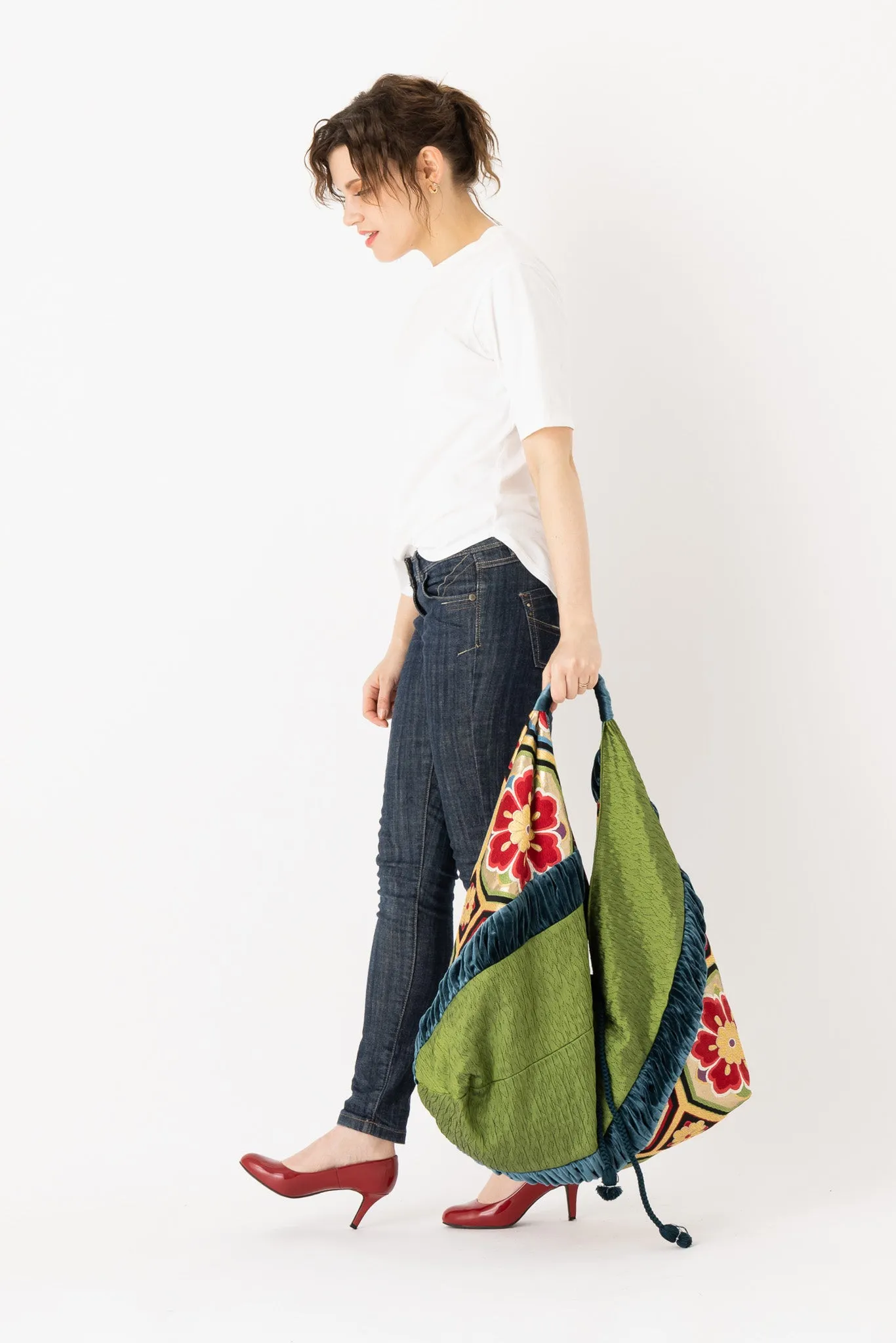 Mandala Excess Embroidered Boho Bag