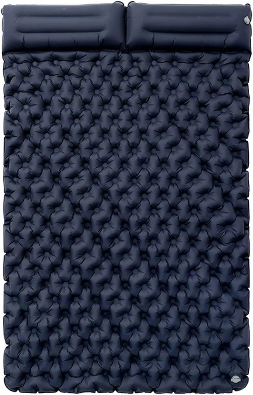 MDybf Inflatable Cushion 2x1.2m 2 Person Camping Sleeping Pad Inflatable Mattress
