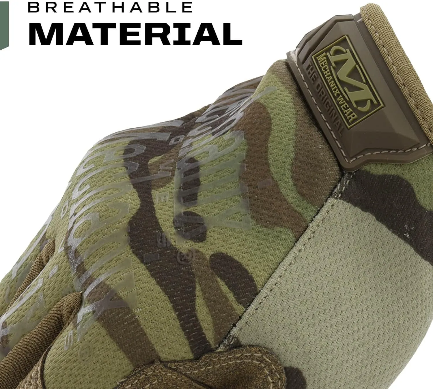 Mechanix Wear M-Pact 0.5MM Tactical Impact Resistant Gloves - Multi-Purpose Industrial Grip Gloves - Touchscreen Compatible - Machine Washable - Medium - MultiCam Camoflage