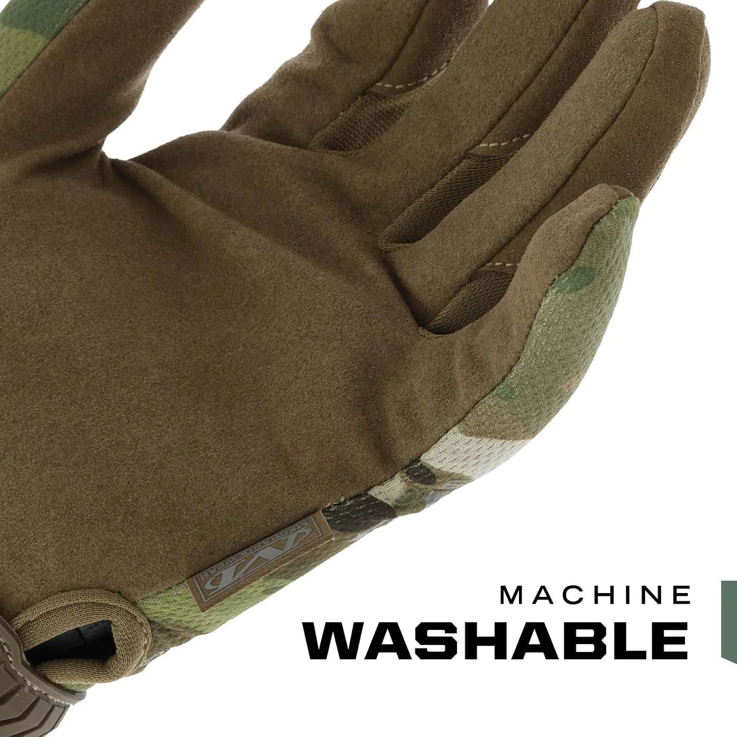 Mechanix Wear M-Pact 0.5MM Tactical Impact Resistant Gloves - Multi-Purpose Industrial Grip Gloves - Touchscreen Compatible - Machine Washable - Medium - MultiCam Camoflage
