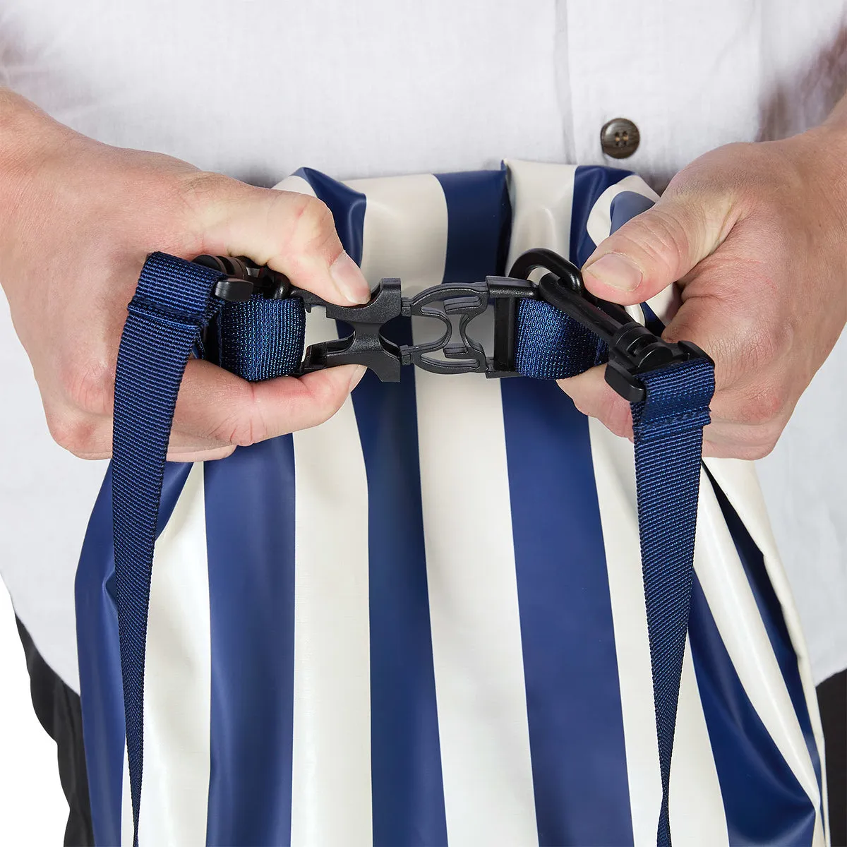 Medium Waterproof Dry Bag, 20L capacity - Whitsunday Blue