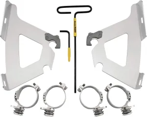 Memphis Shades Fats/Slims Polished Trigger Lock Mount Kit MEK2023
