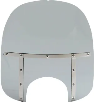 Memphis Shades MEM37112 Memphis Fats Windshield (9in. Cutout) - 19in. - Black Smoke