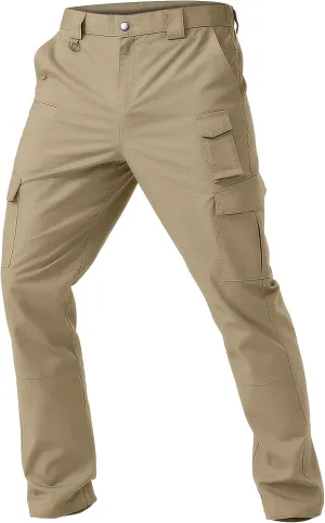 Men's Cargo Work Pants Water Resistant Tactical Pants 31.1" Lightweight Hiking Ripstop Pants Outdoor Apparel