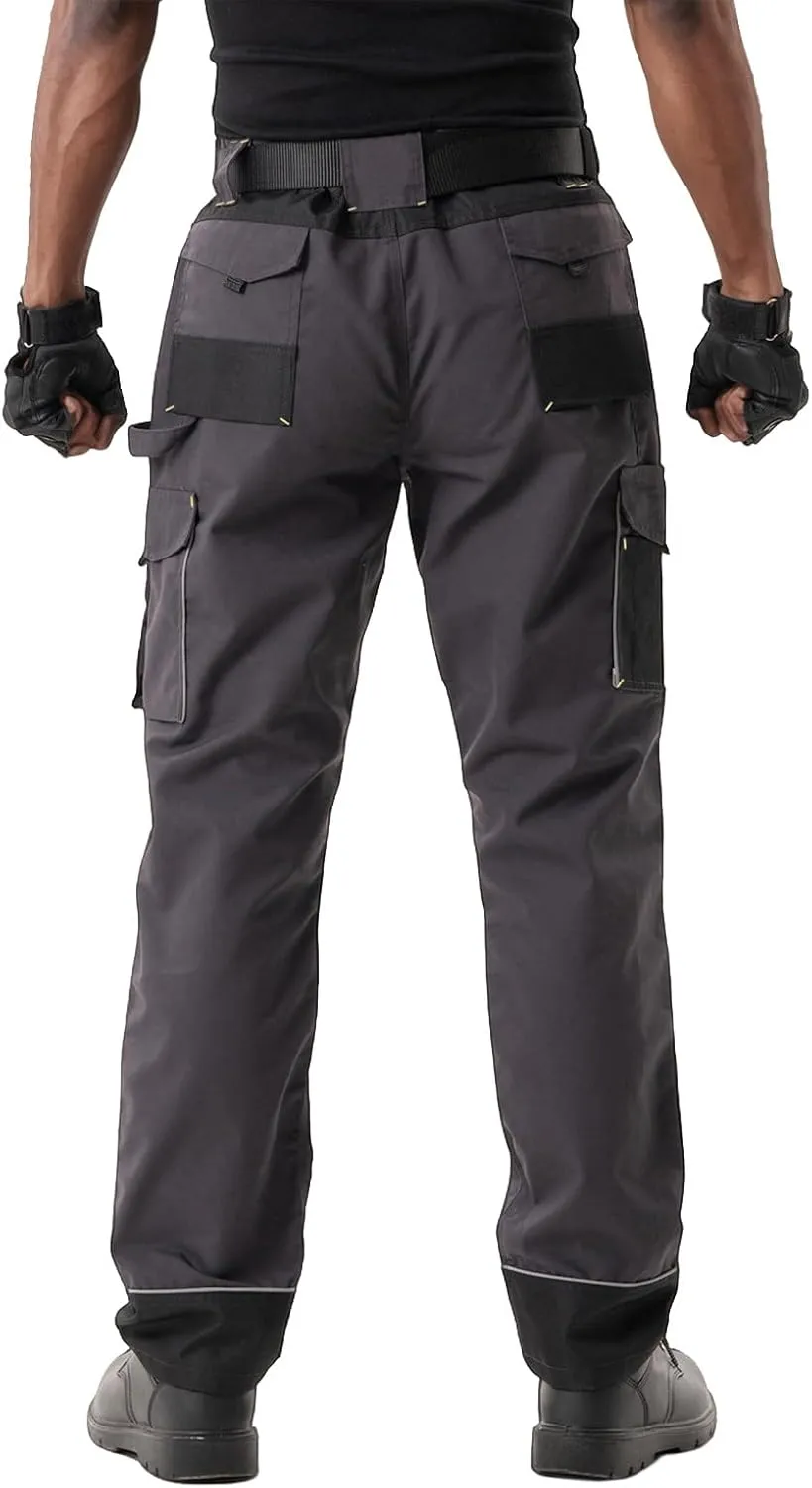 Men's Tactical Cargo Pants, Ripstop Outdoor Lightweight Hiking Work Fishing Pant Multi Pocket Outdoor Apparel