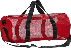 Mesh Snorkel Bag Snorkel Bag Scuba Diving Bag | Snorkel Gear Bags - Multipurpose Extra Large Cylindrical Mesh Bag with Zipper, Portable Dry Bag
