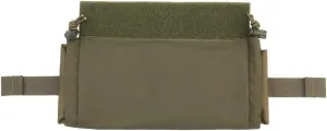 Micro Med kit Belt Mounted Medical Pouch,Tactical First Aid Drop Dump Pouch Military Trauma Roll Up Sub Abdominal Carrying Bag