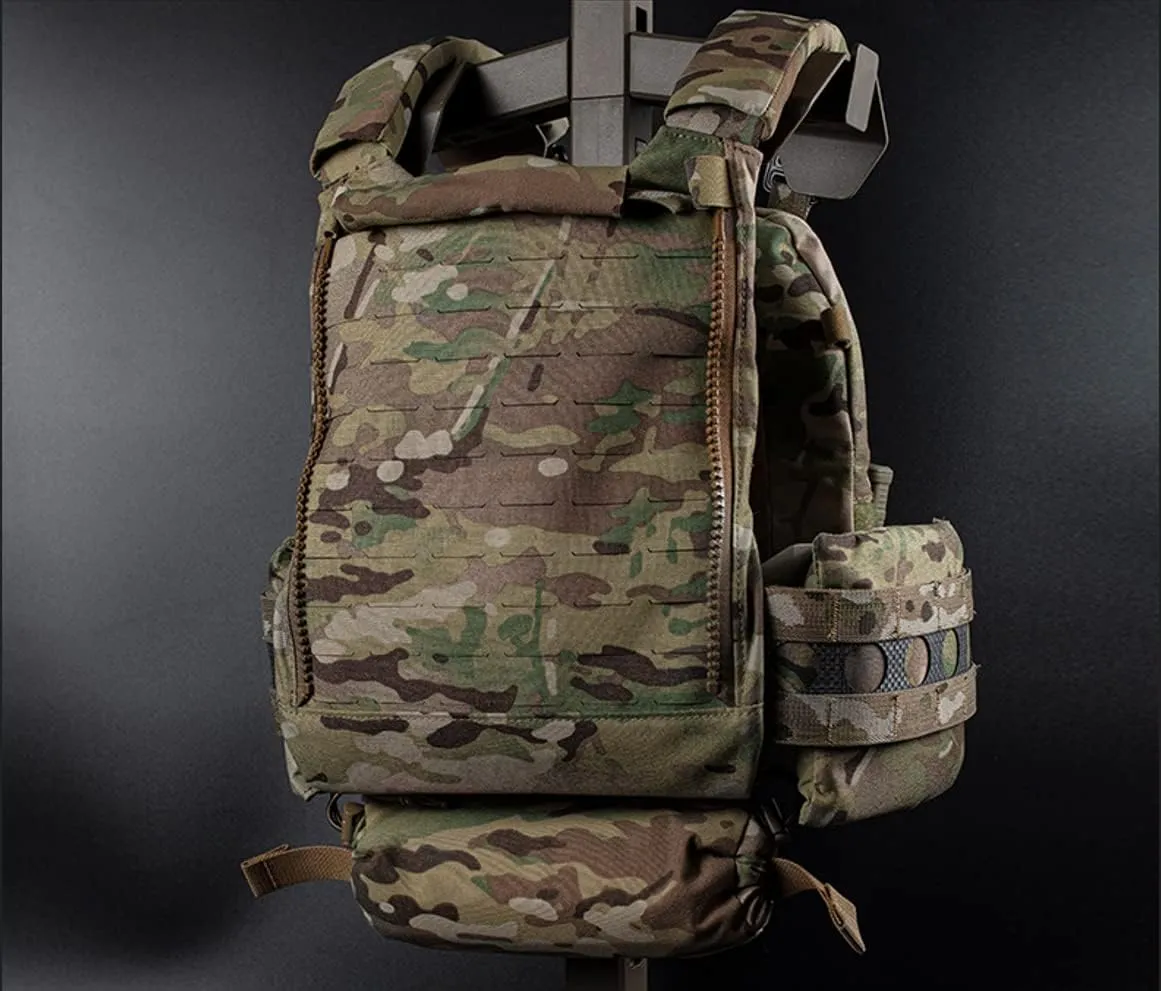 Micro Med kit Belt Mounted Medical Pouch,Tactical First Aid Drop Dump Pouch Military Trauma Roll Up Sub Abdominal Carrying Bag
