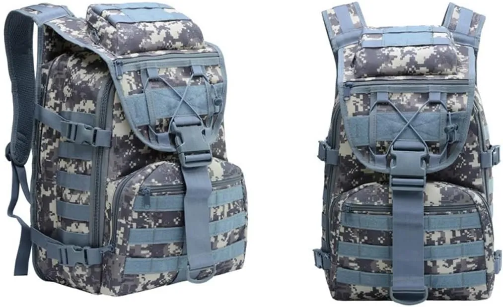 Military Tactical Backpack Army 3 Day Assault Pack Molle Bag Backpacks Hiking Daypacks For Men (ACU)