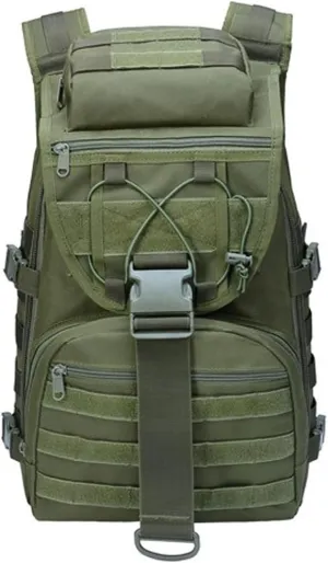 Military Tactical Backpack Army 3 Day Assault Pack Molle Bag Backpacks Hiking Daypacks For Men (Military Green)