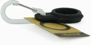 Minimal Silicone Hanger with Carabiner. Set of 5. Fits Wide Range of Hydration Products